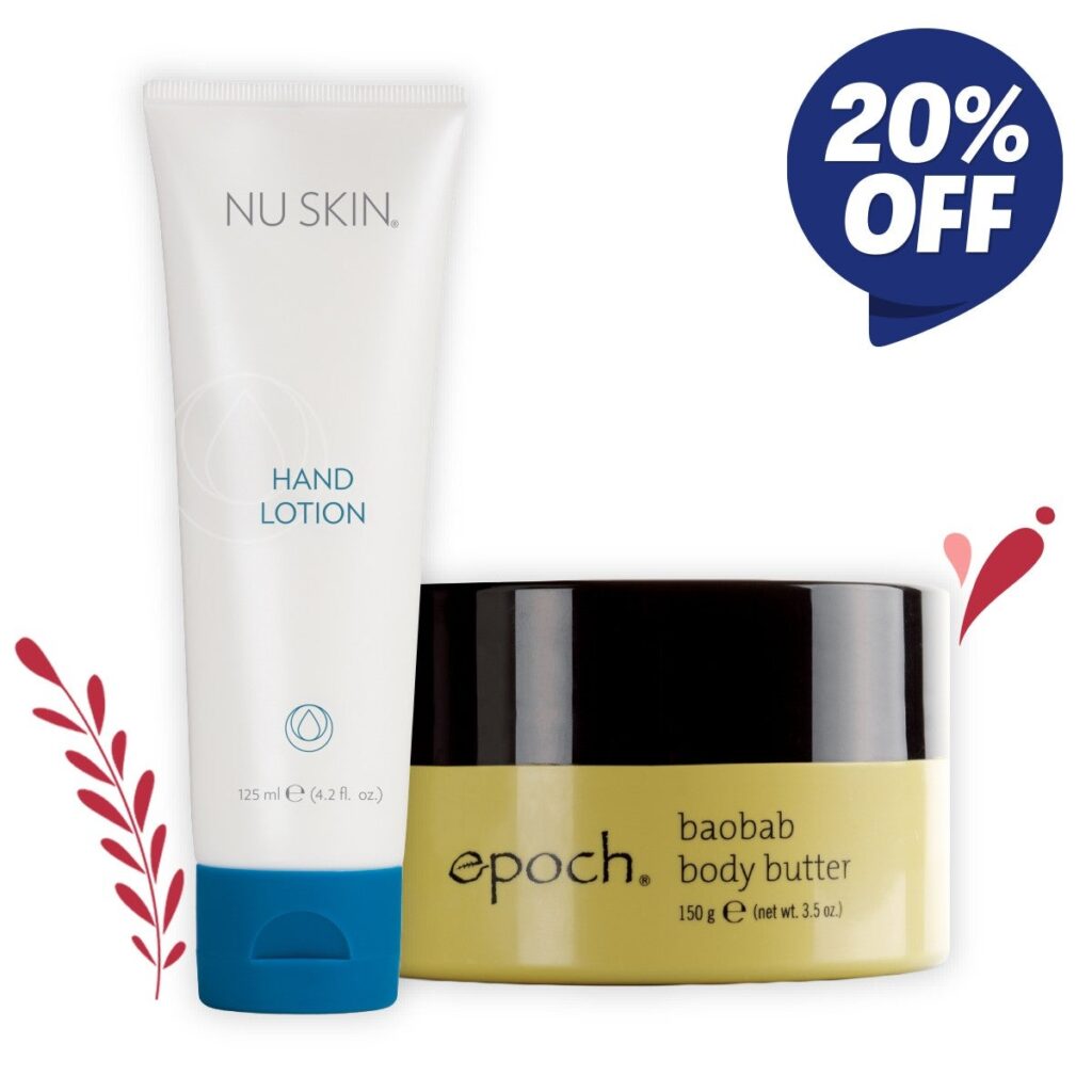 Nu Skin Hand Lotion & Baobab Butter Cream Pack Wholesale Price