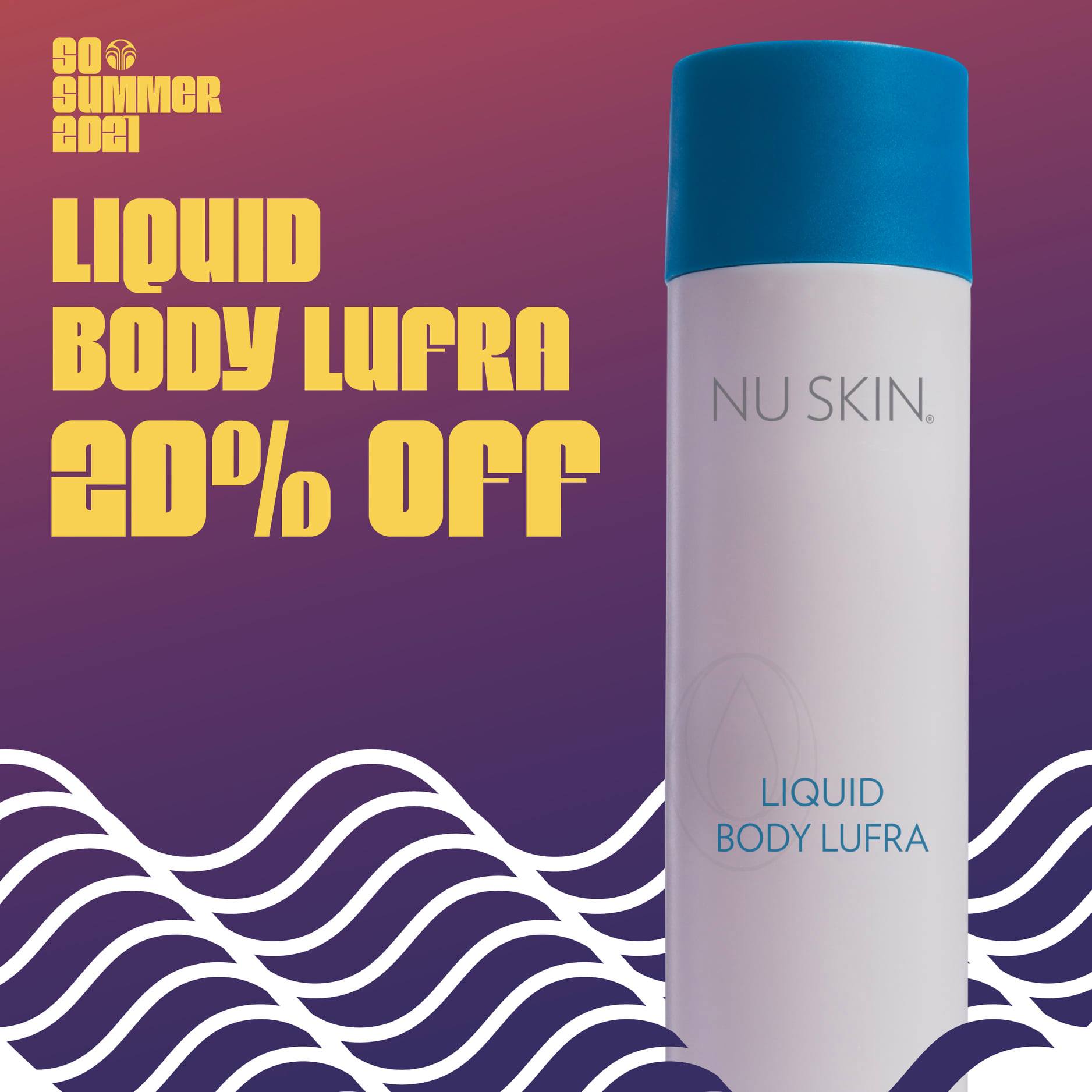 20% OFF Liquid Body Lufra So Summer Sale USA Canada