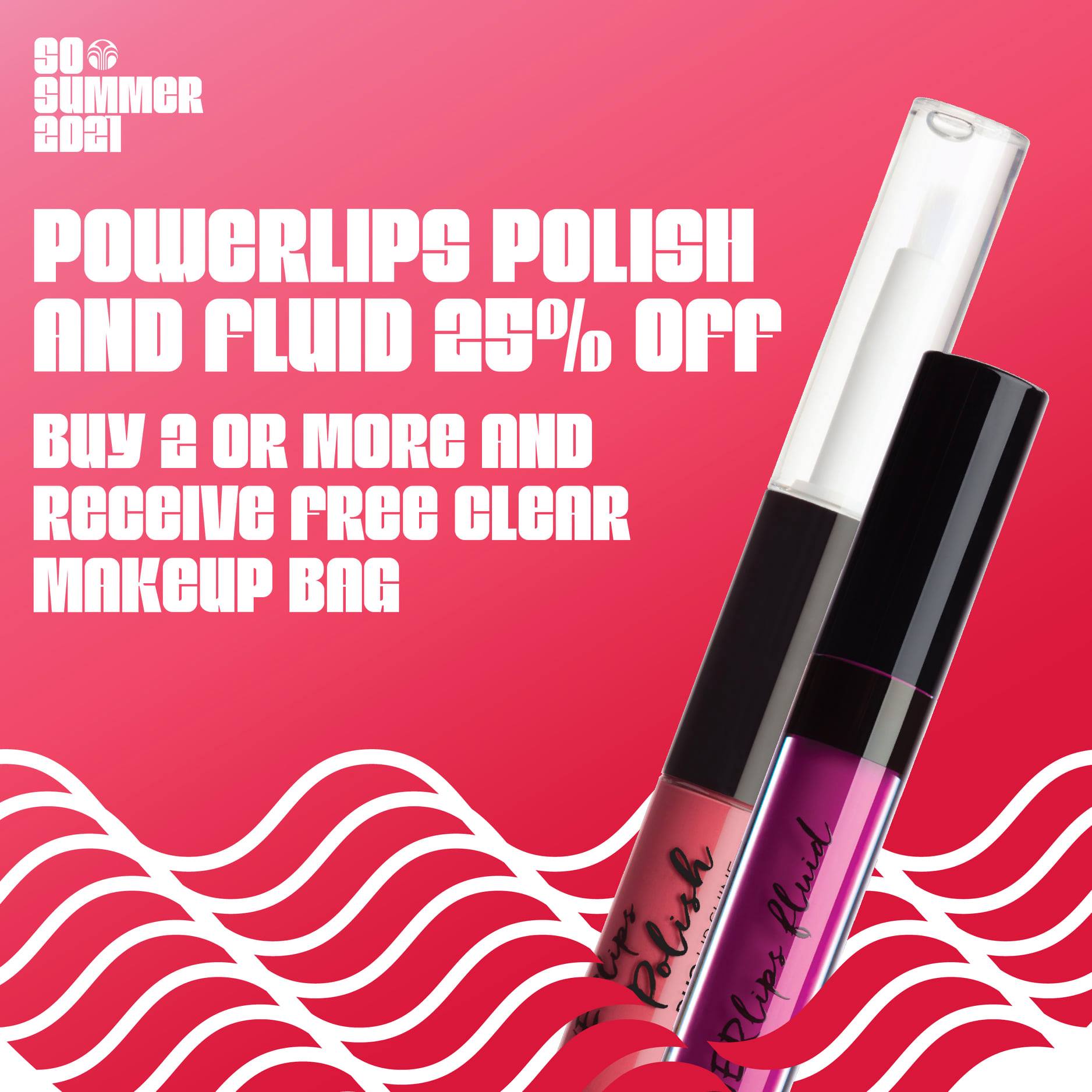 25% Off PowerLips Buy 2 or More Get Free Gift US Canada