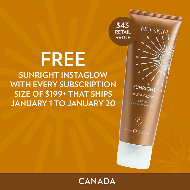 Free Sunright InstaGlow in Canada