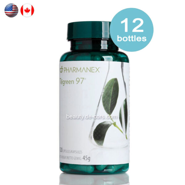 TeGreen97 120ct 12 bottles US CA