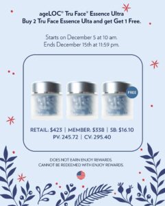 Nu Skin Tru Face Essence Ultra Buy 2 Free 1 Promotion